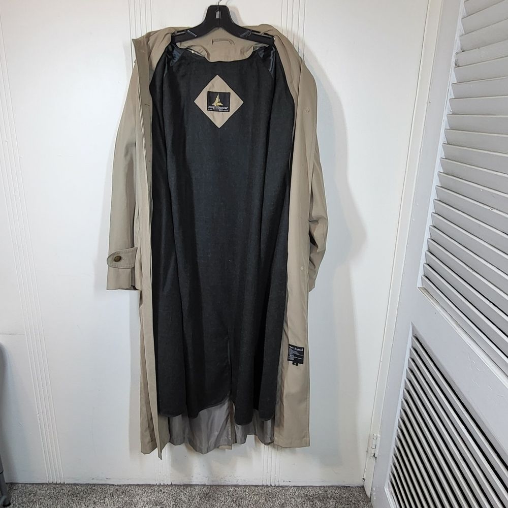 Long Women's Trench Coat in Light Taupe - Picture 11 of 14